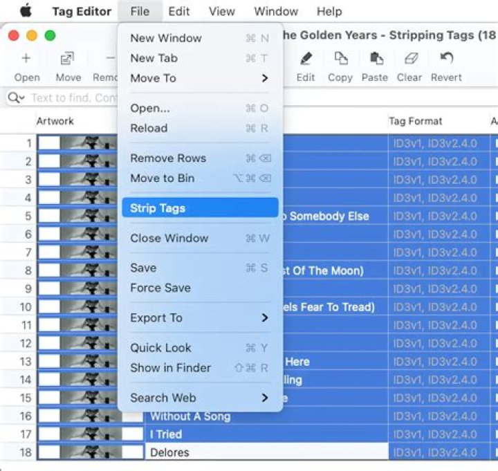 How to remove metadata of mp3 file?