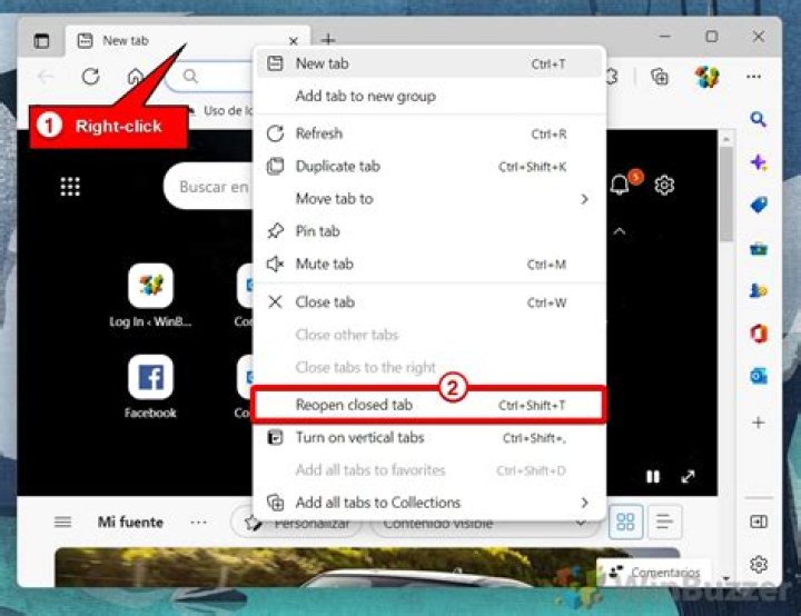 How to reopen closed incognito tab in Chrome?