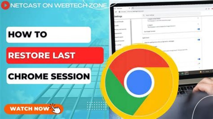 How to restore Chrome without 