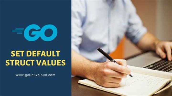 How to set default values in Go structs