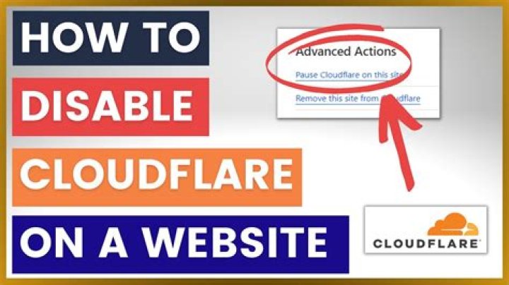 How to stop cloudflare authentications when visiting a site?