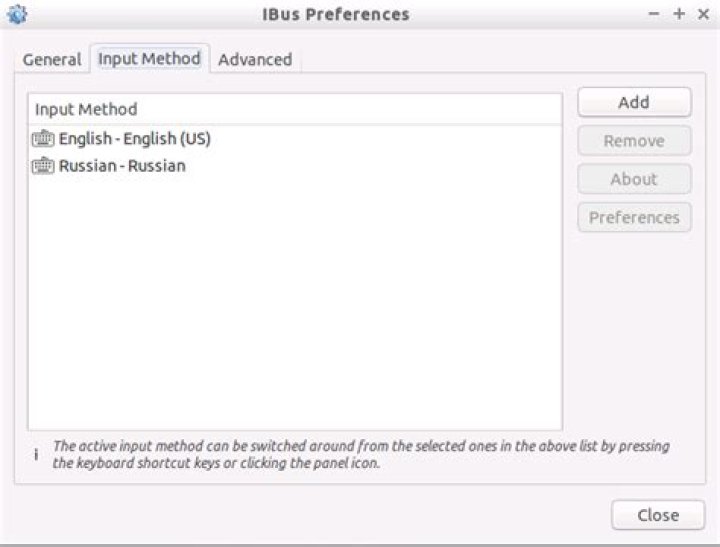 how to switch languages in lubuntu 15.04 over XRDP