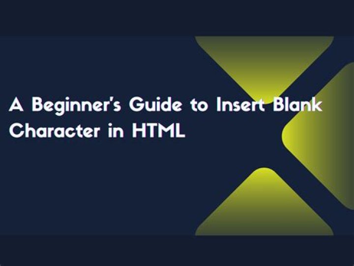 How to type a blank character 