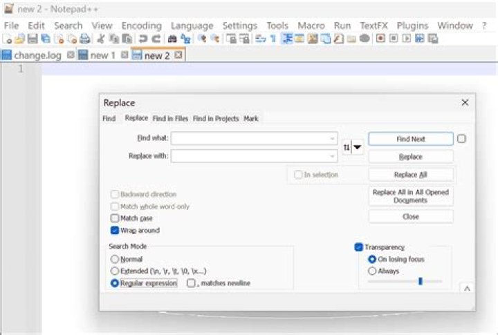 How to use regex with replace in Notepad++