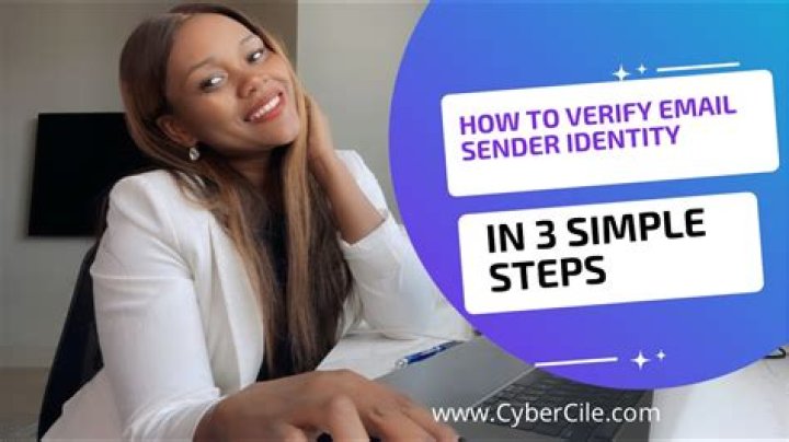 How to verify an email's sender identity?