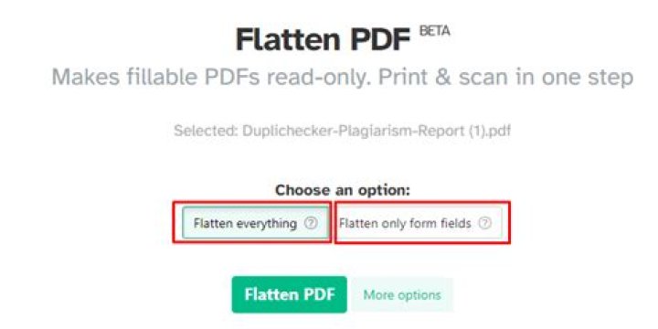 How/Why to flatten a PDF before printing