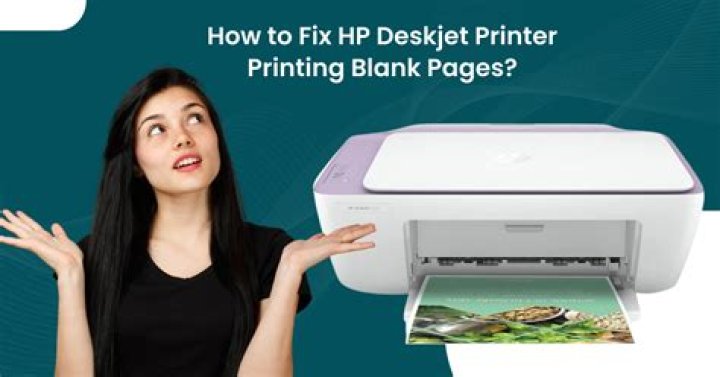 HP 1515 deskjet blank pages