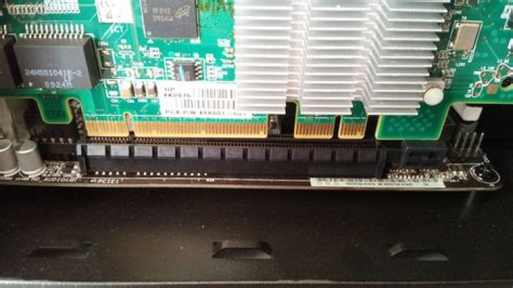 HP NC375i in x16 slot