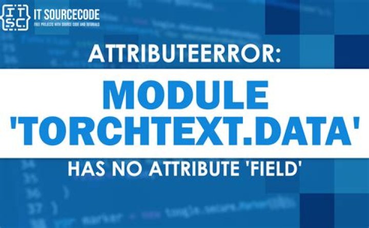 I am trying to import:from torchtext.legacy.data import Field, BucketIterator,Iterator,data, but get error 'No module named 'torchtext.legacy'