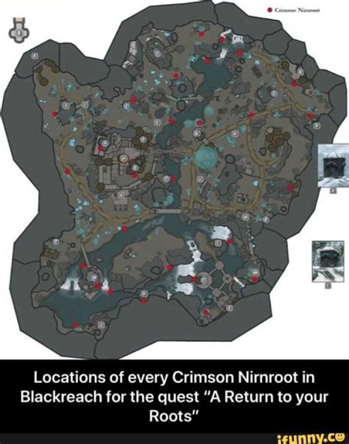 I can't figure out a way to find crimson nirnroots