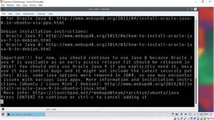 I want to install oracle-java8 on Ubuntu: [duplicate]