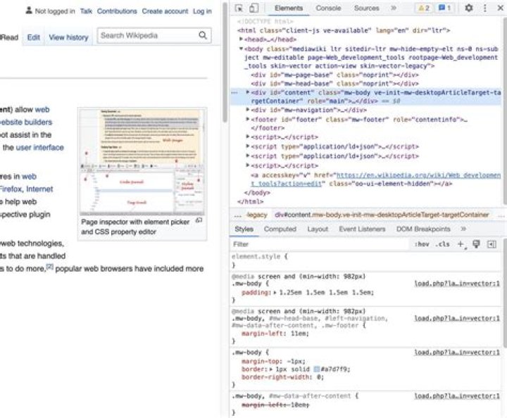 Identify HTML file with Chrome 'Inspect element