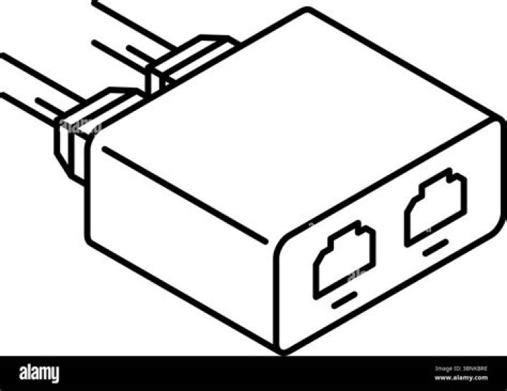 illustration of Ethernet splitter