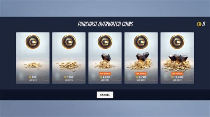 In what ways can I get coins in Overwatch?