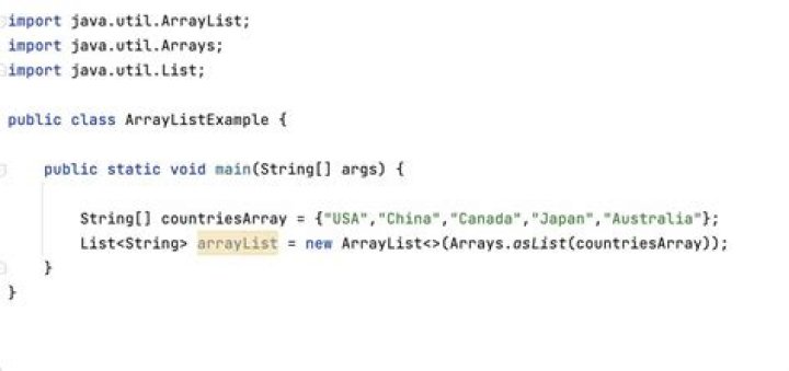 Initializing ArrayList with some predefined values [duplicate]