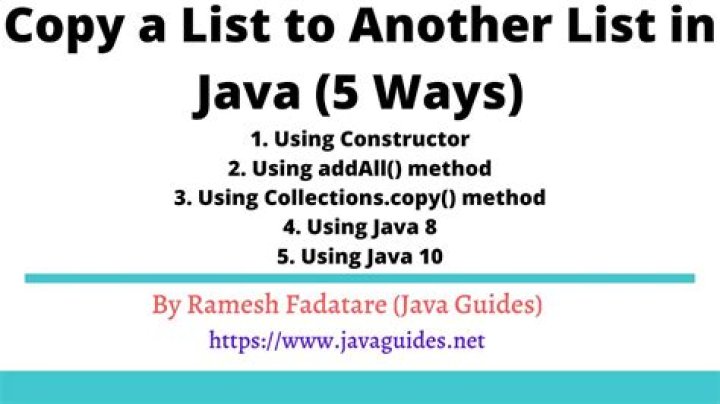 Inserting one list into another list in java?