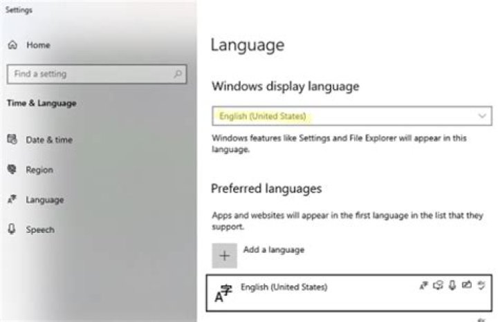 Install additional language packs dialog