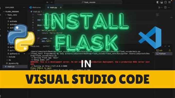 PyCharm Available Packages install Flask