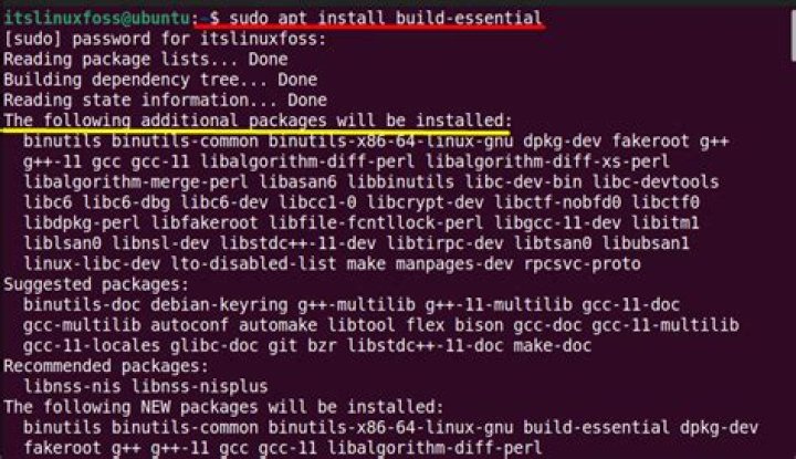 Install g++