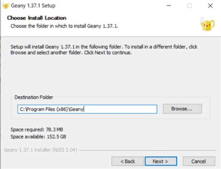 install geany