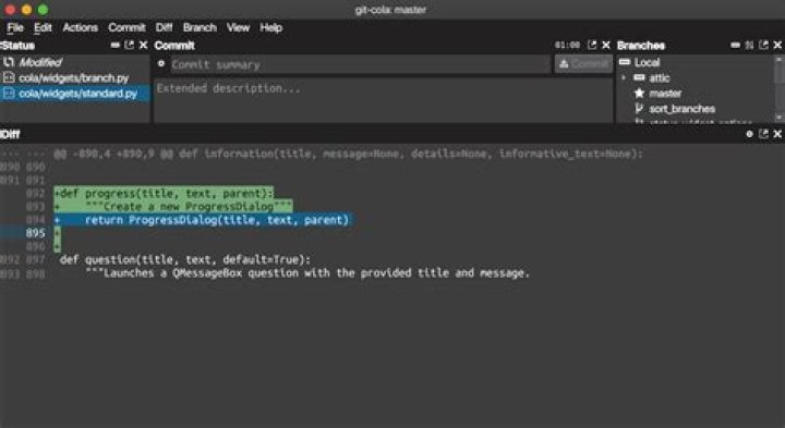 Install git-cola