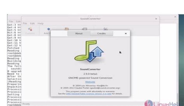 Install soundconverter
