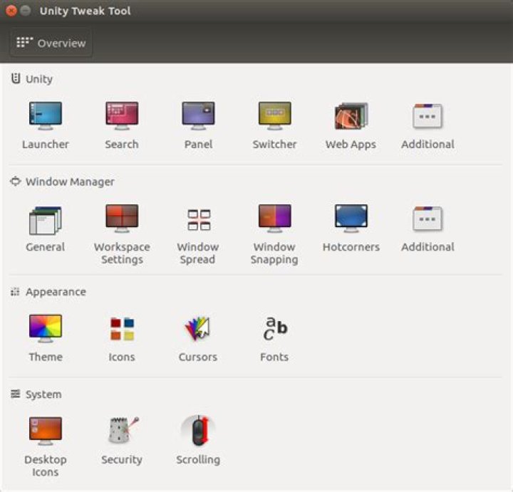 Install unity-tweak-tool