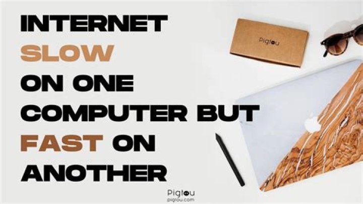 Internet very slow on one computer, but not another