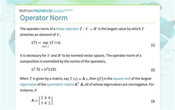 Intuitive understanding of the operator norm?