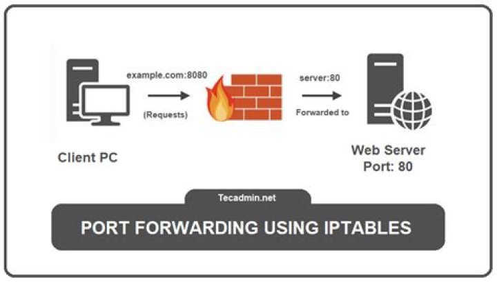 iptables forward port error - No chain/target/match by that name