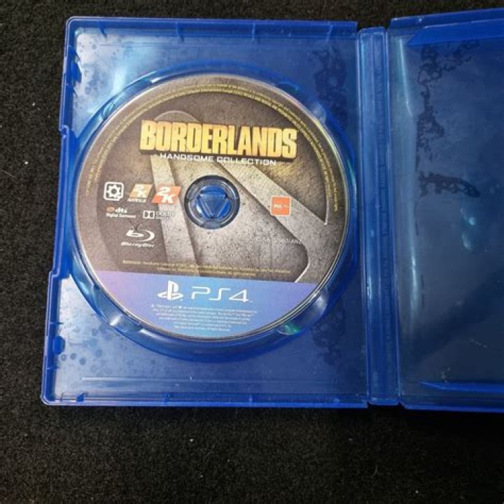 Is 'Borderlands: The Handsome Collection' a disc or digital (PS4)?