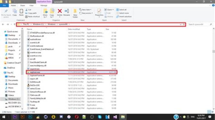 Is C:\Windows\syswow64\Explorer.exe a virus?