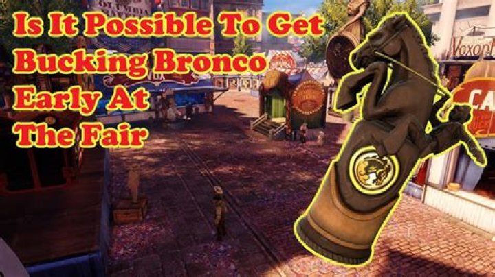 Is it possible to afford the Bucking Bronco vigor at the fair?