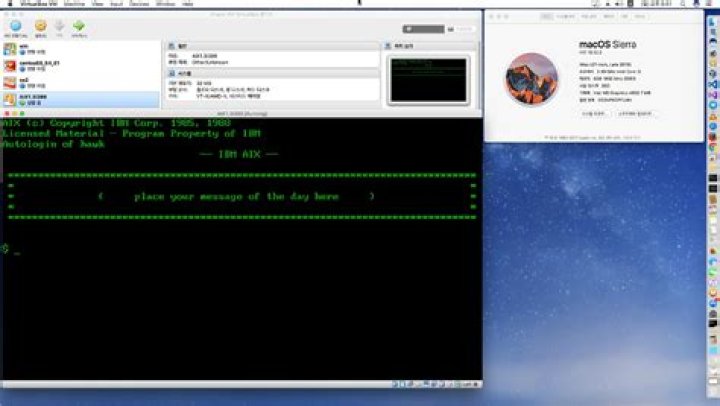 Is it possible to have an AIX virtual machine running on Windows?
