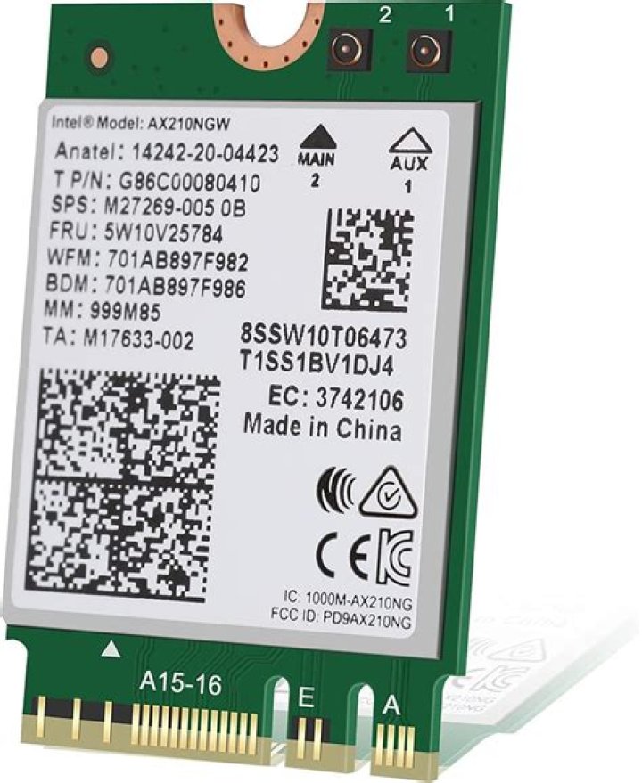 Is it possible to replace a 1x1 wireless laptop card with a 2x2 card?