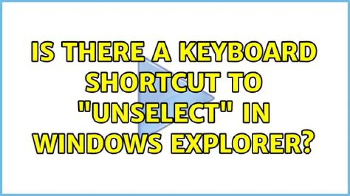 Is there a keyboard shortcut to 