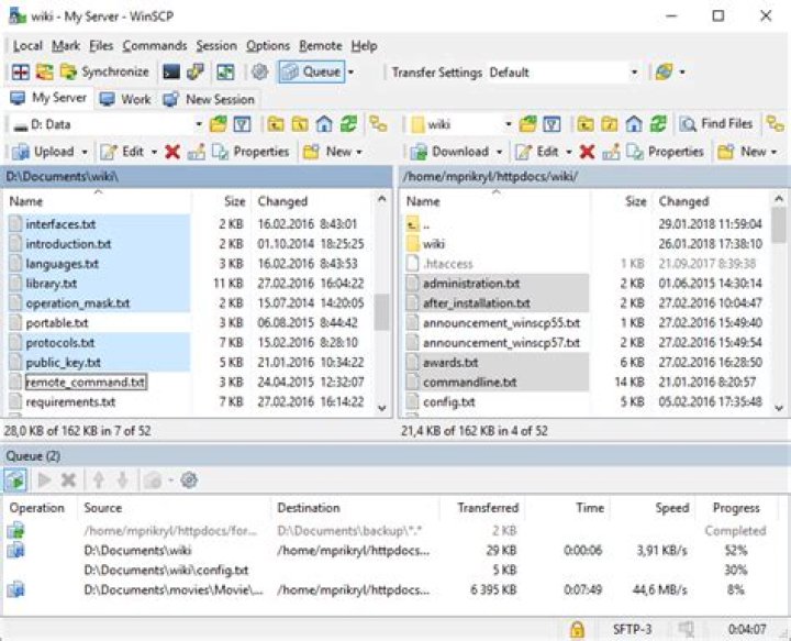 Is there a tool like WinSCP for MacOS? [closed]