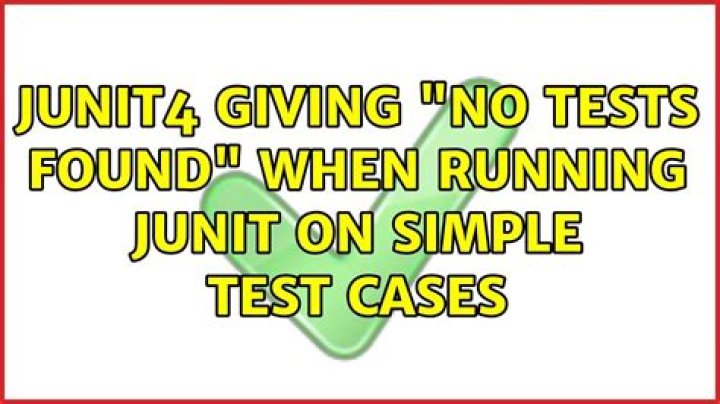 Junit4 giving 