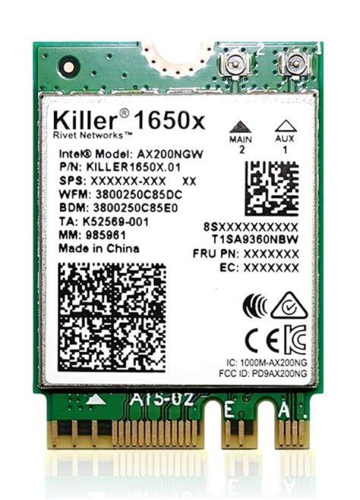 Killer Wi-Fi 6 AX1650i 160MHz Wireless Network Adapter (201NGW) crashes in Ubuntu 20.04