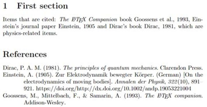 latex biblatex package with apa style