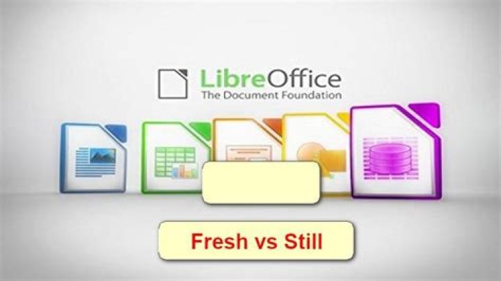 LibreOffice Fresh to LibreOffice Still