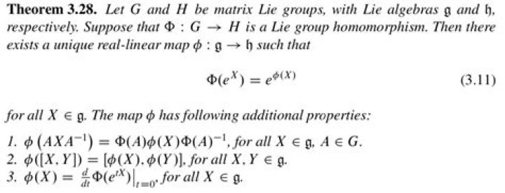 Lie Group and Lie Algebra Homomorphisms