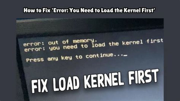 Live USB error 
