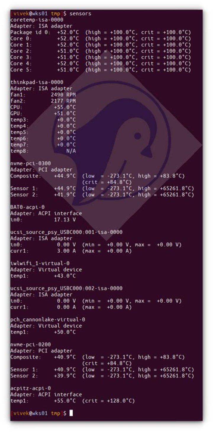 lm-sensors ubuntu 14.04 core voltages