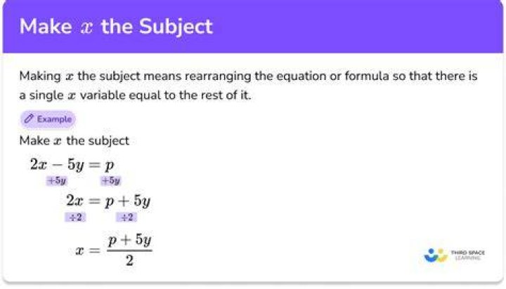 $\ln(x) -\ln(y) = kt$, make x the subject.
