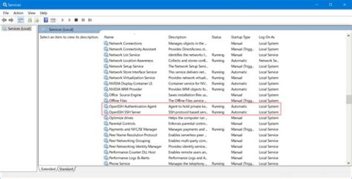Location of OpenSSH configuration file on Windows