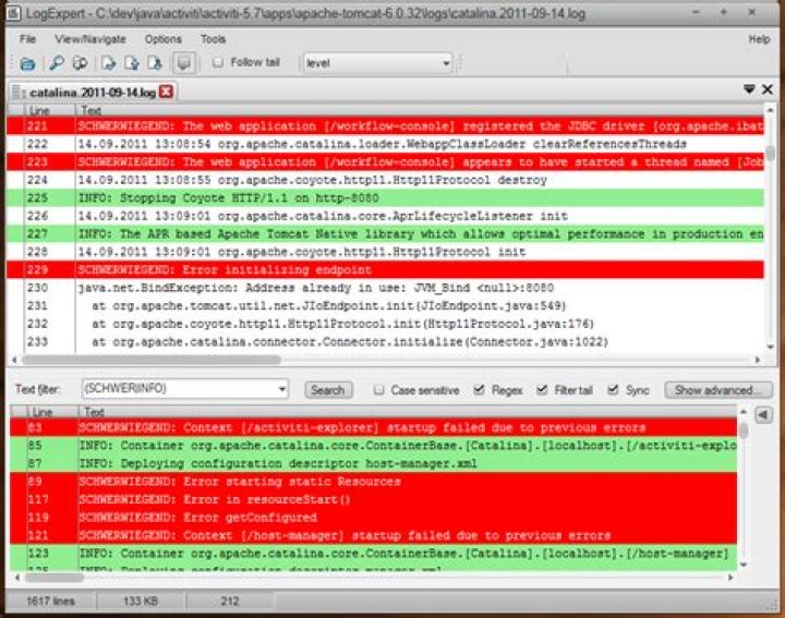 Log viewer on Windows [closed]