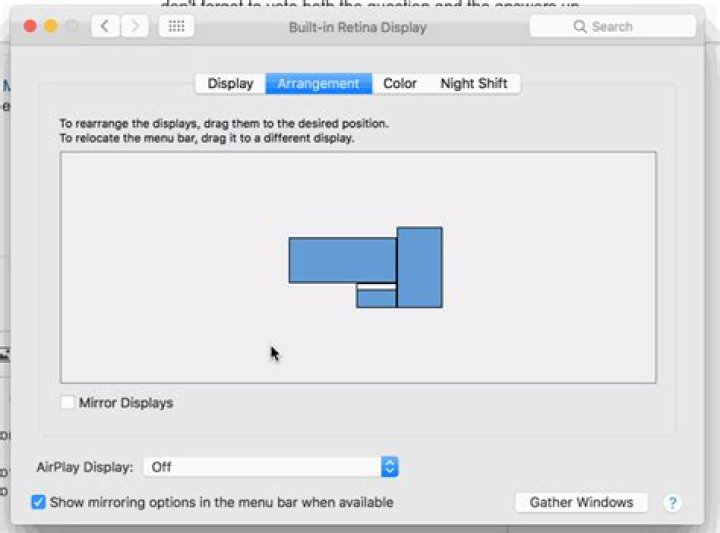 Mac: 3 monitor setup: My desktop set keep switching places between monitors