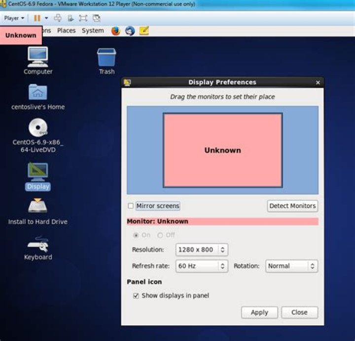Making VMware player fullscreen in windows?