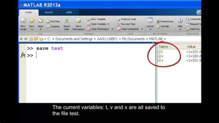 MATLAB save all variables separately